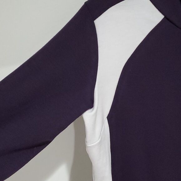 Hollister almacen Kevin purple and white hoodie - Picture 3 of 6
